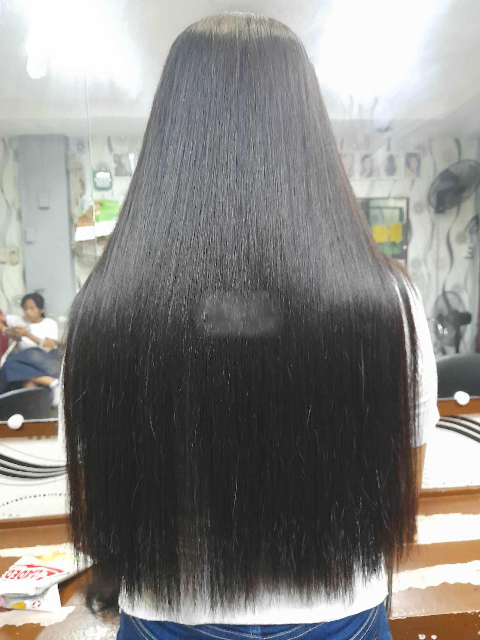 Rebonding with Natural Cellophane Treatment